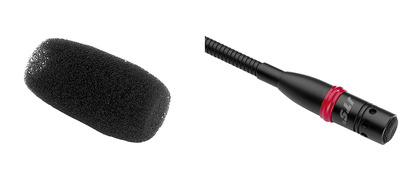 JTS GM-5212L Elektret-Schwanenhalsmikrofon mit LED