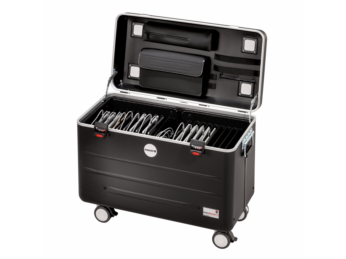 Parat PARAPROJECT®Case TC20 TwinCharge, inkl. USB-A auf Lightning, schwarz