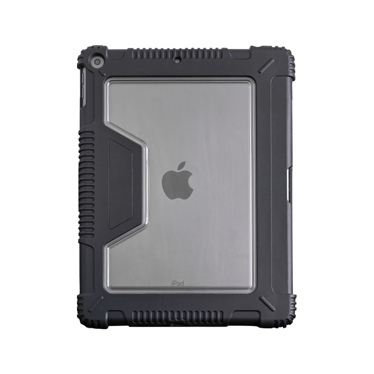 Accessory-Tech Education Rugged Case für Apple iPad 10.2'' (7. - 9. Gen.) mit Stifthalter für Logitech Crayon oder Apple Pencil
