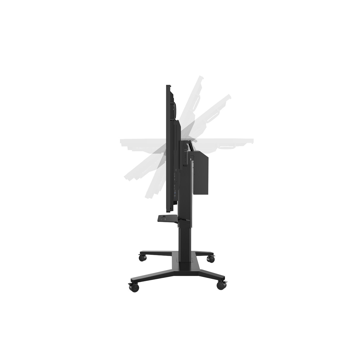 ViewSonic VB-STND-003 - Wagen (Montageklammer) für interaktives Flachfeld- / LCD-Display -