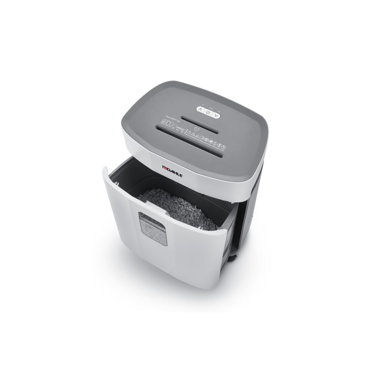 Dahle Aktenvernichter PaperSAFE 240 Schnitt 4 x 12 mm, 1-10 Blatt, 25 L 