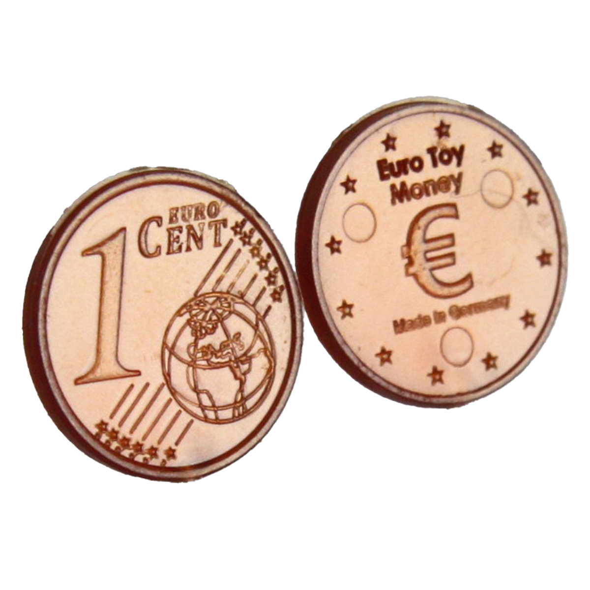 Wissner Spielgeld 1 Cent Münze 100 Stück, Originalgröße  Wissner Spielgeld 1 Cent Münze 100 Stück, Originalgröße