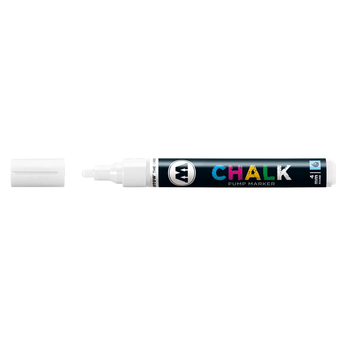 Molotow Kreidemarker CHALK 4 mm, Nr. 005, weiss 