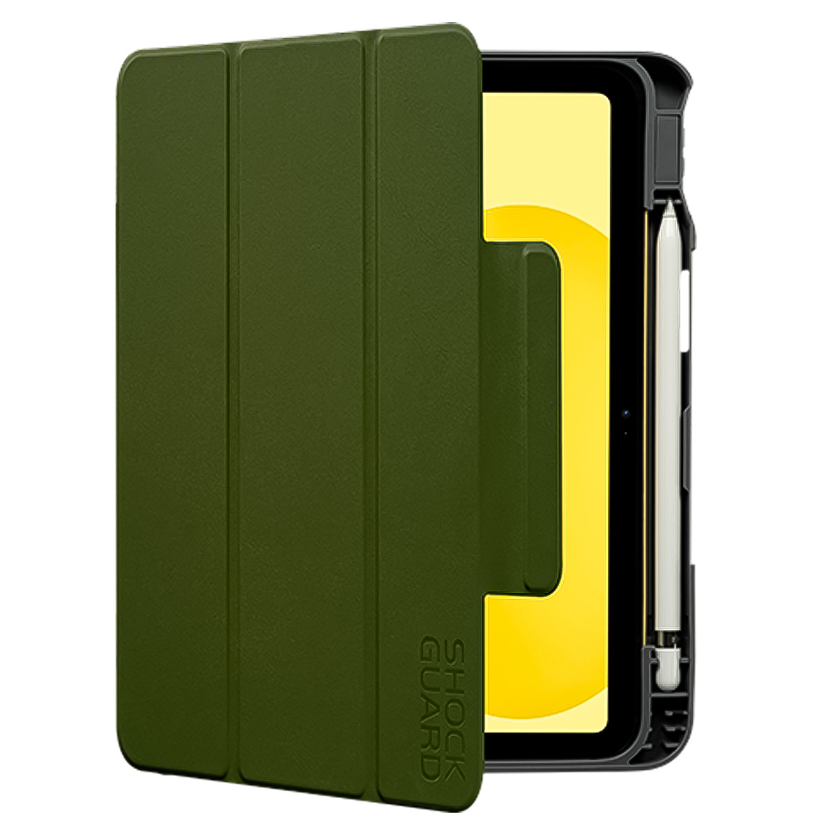 SHOCKGUARD The Ultra Folio Case waldgrün für Apple iPad A16 & iPad 10. Generation