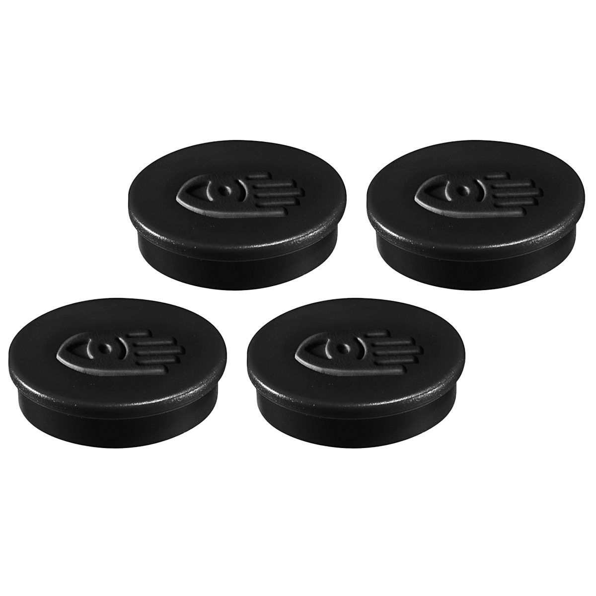 Legamaster 7-181201-4 Haftmagnete 30 mm schwarz, 4er Blister 