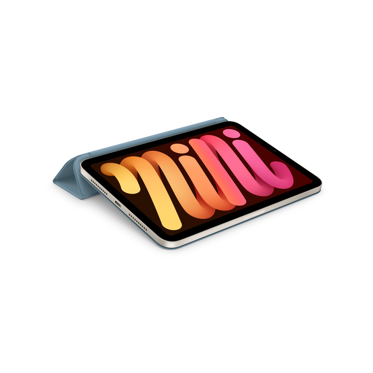 Apple Smart Folio Flip Hülle hellviolett, Schutzhülle für iPad Mini 8.3'' (21,1cm) 7. Generation (2024) & 6. Generation (2021)