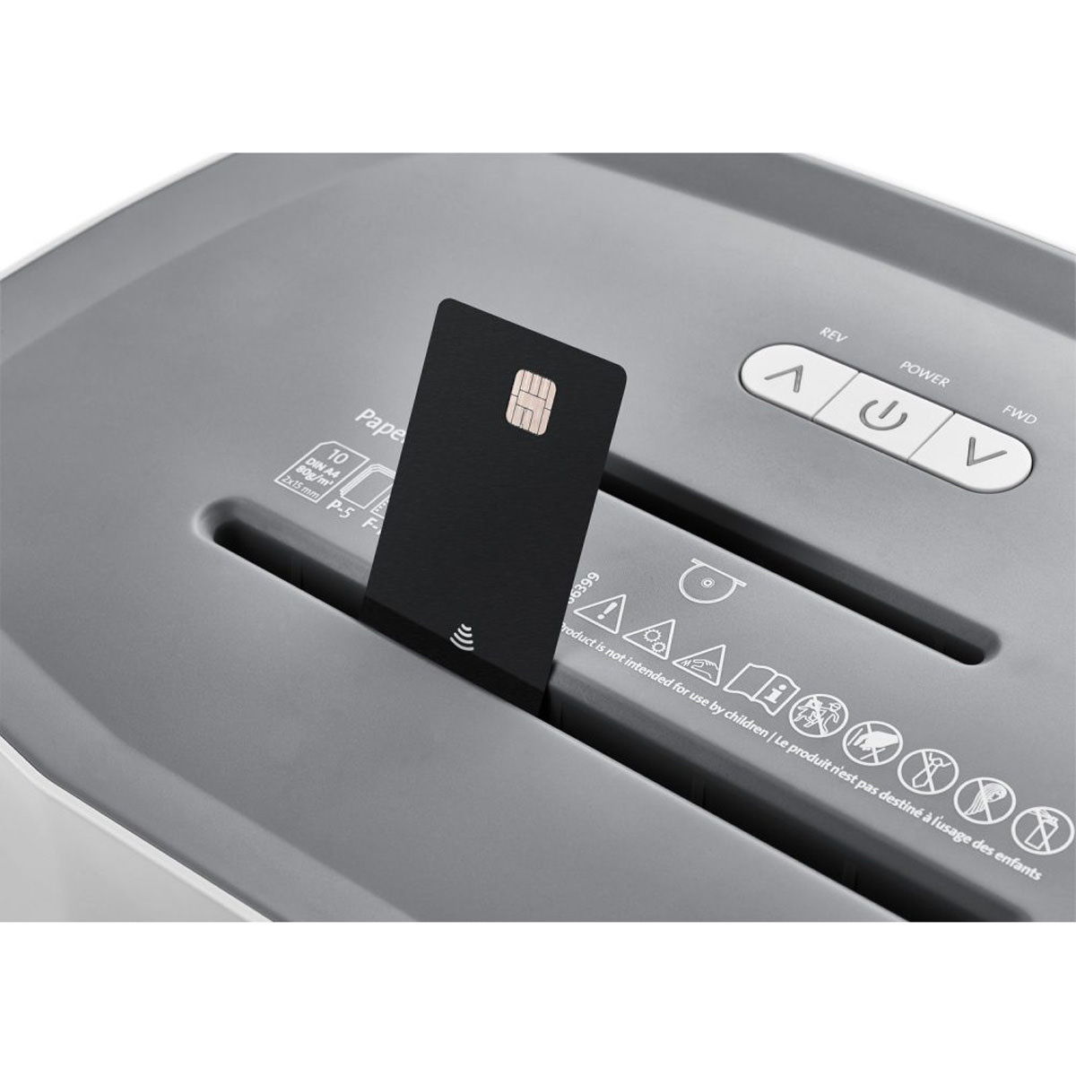 Dahle Aktenvernichter PaperSAFE 420 Schnitt 2 x 15 mm, 1-10 Blatt, 25 L 