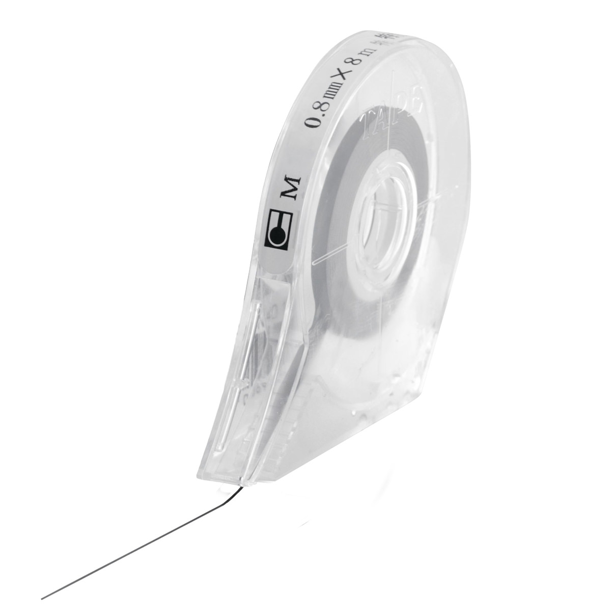 Magnetoplan 40101 Zeichenband 8m schwarz, 0,8 mm