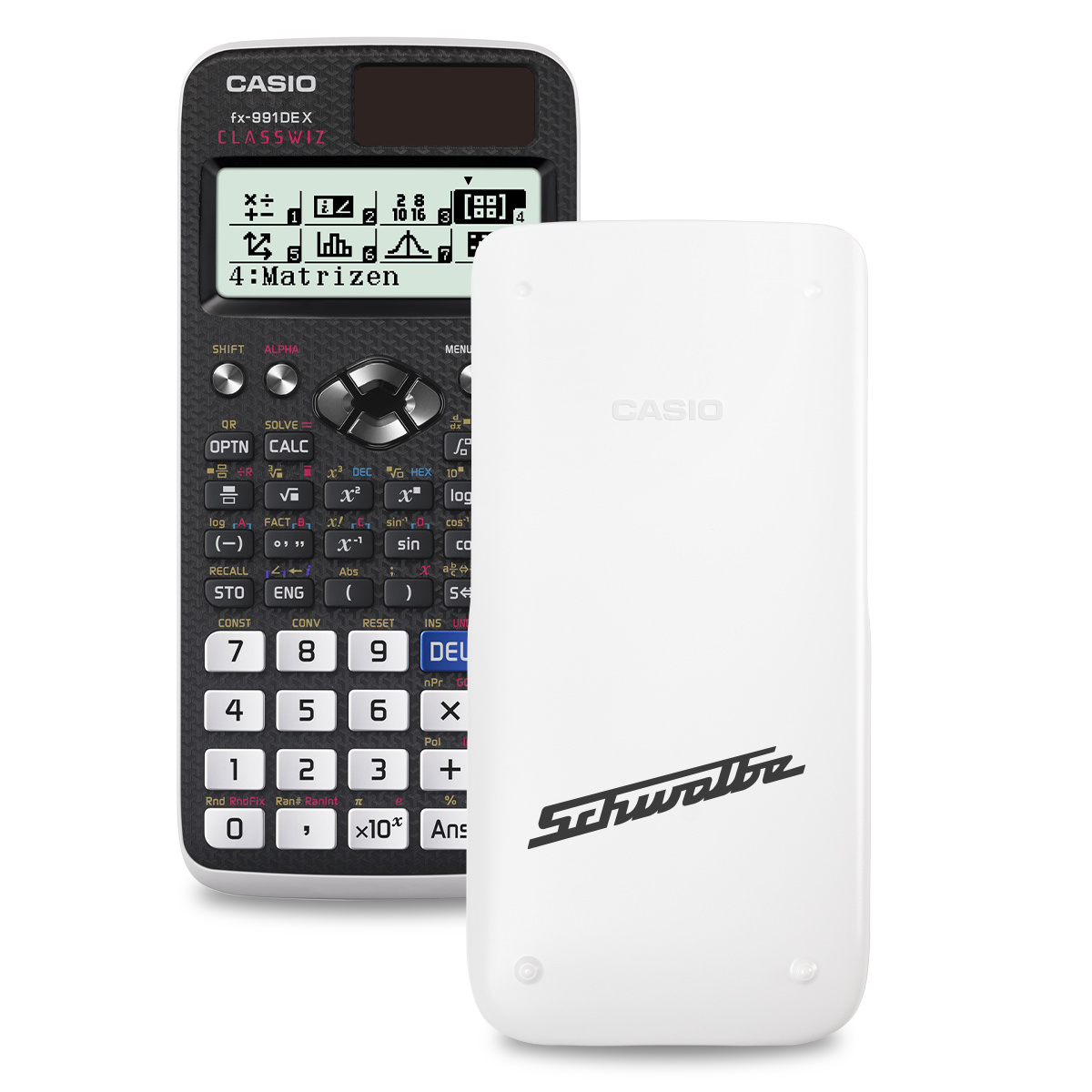 Casio FX-991DE X ClassWiz Schulrechner mit Schwalbe-Bedruckung (Motiv 18)