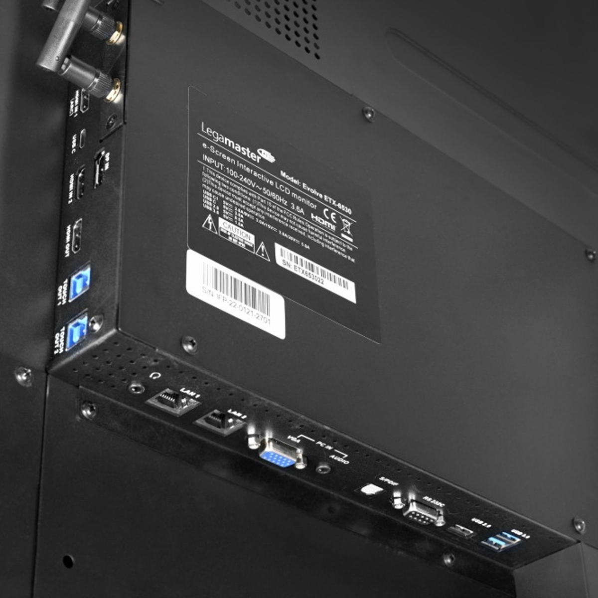 Legamaster 7-803140-75EU Touch Monitor EVOLVE 2,  ETX-7540, 75 Zoll