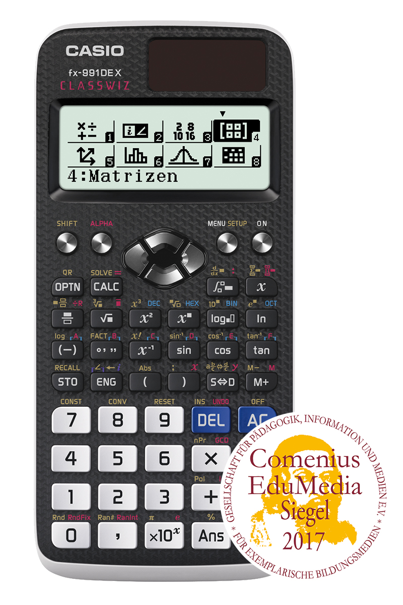 Casio FX-991 DE X ClassWiz Schulrechner 