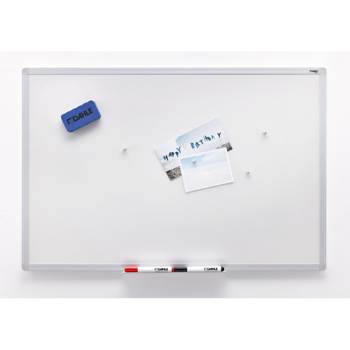 Dahle Megadym Kraftmagnet CYLINDER 10 mm silber, 4 Stück im Karton 