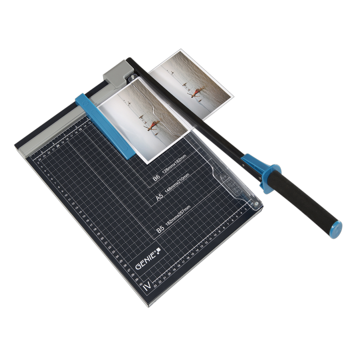 Genie GM A4 Hebel-Schneidemaschine, max. 12 Blatt Papierschneidegerät