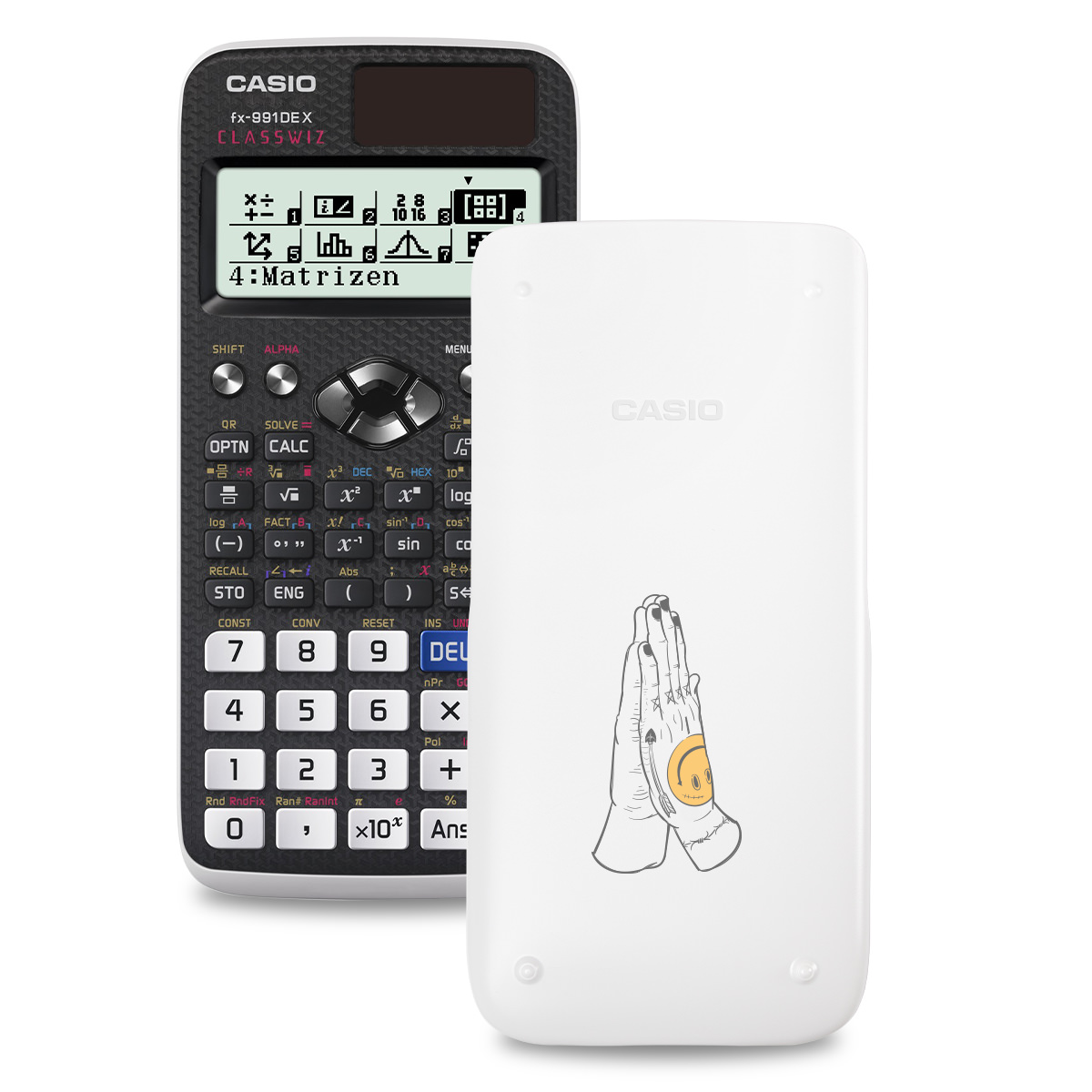 Casio FX-991DE X ClassWiz Schulrechner mit Prayer-Bedruckung (Motiv 10)
