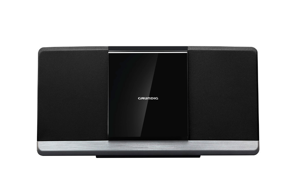 Grundig WMS 3000BT DAB+ Kompakt Micro Anlage mit Bluetooth, CD-MP3, USB, Wandhalterung