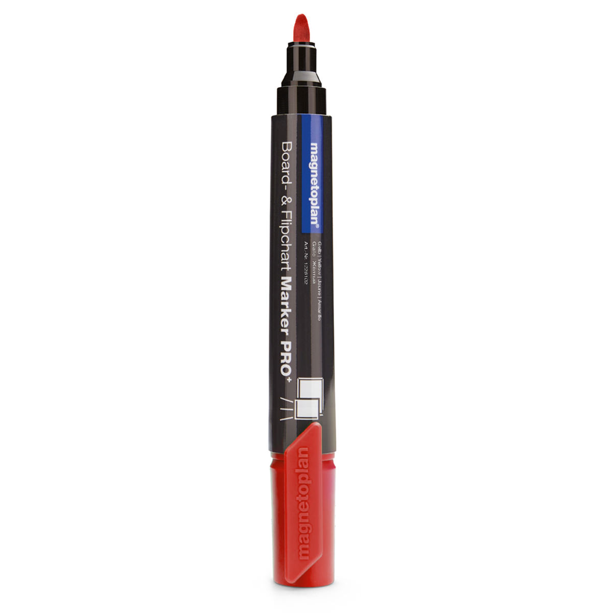 Magnetoplan 12281106 Board- und Flipchartmarker PRO+ rot