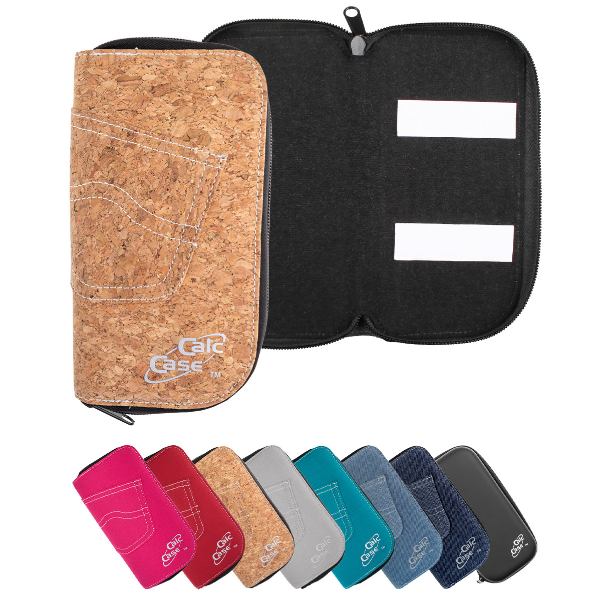 TI-30X Plus MP Schulrechner mit Schutztasche im Kork-Design 