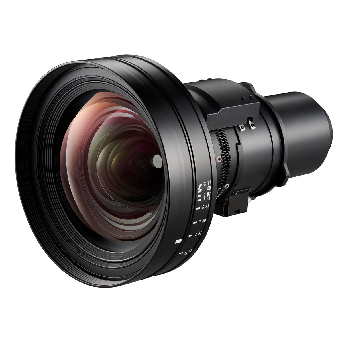 Optoma BX-CTA12 Kurzdistanzobjektiv mit Motor-Zoom 1,44fach, für ZK1120 / ZK1320 / ZU1700 / ZU1900 / ZU2200