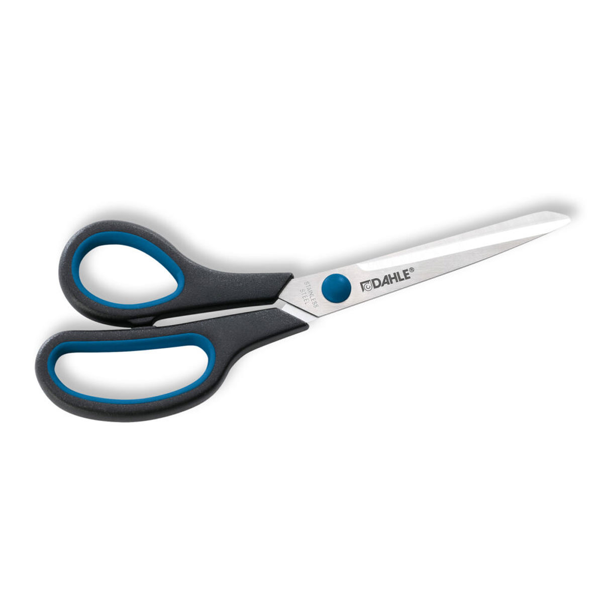 Dahle Office Comfort-Grip Papierschere 8 Zoll (20cm) Linkshand, Softgriffe 