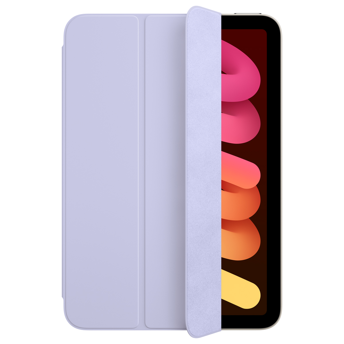 Apple Smart Folio Flip Hülle hellviolett, Schutzhülle für iPad Mini 8.3'' (21,1cm) 7. Generation (2024) & 6. Generation (2021)