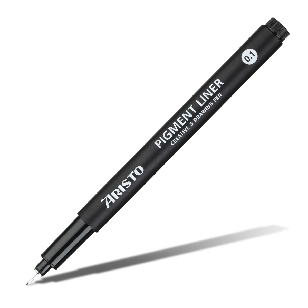 Aristo Pigment Liner 0,1 mm schwarz, licht- und wasserbeständig 