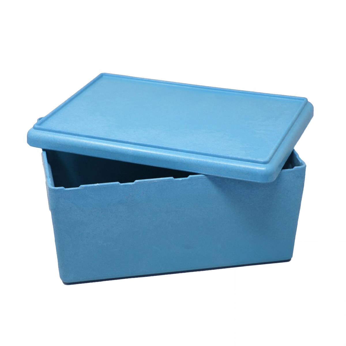Wissner RE-Wood® Box groß mit Deckel blau 