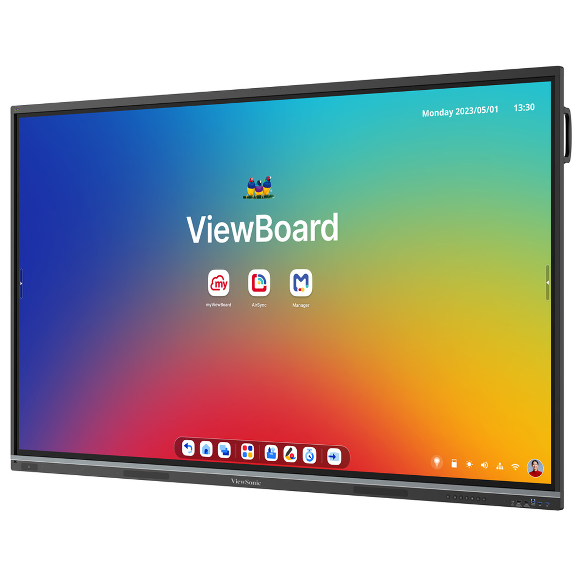 ViewSonic IFP7551-3C 75" Display, Android 14 EDLA, UHD, Multi Touch 