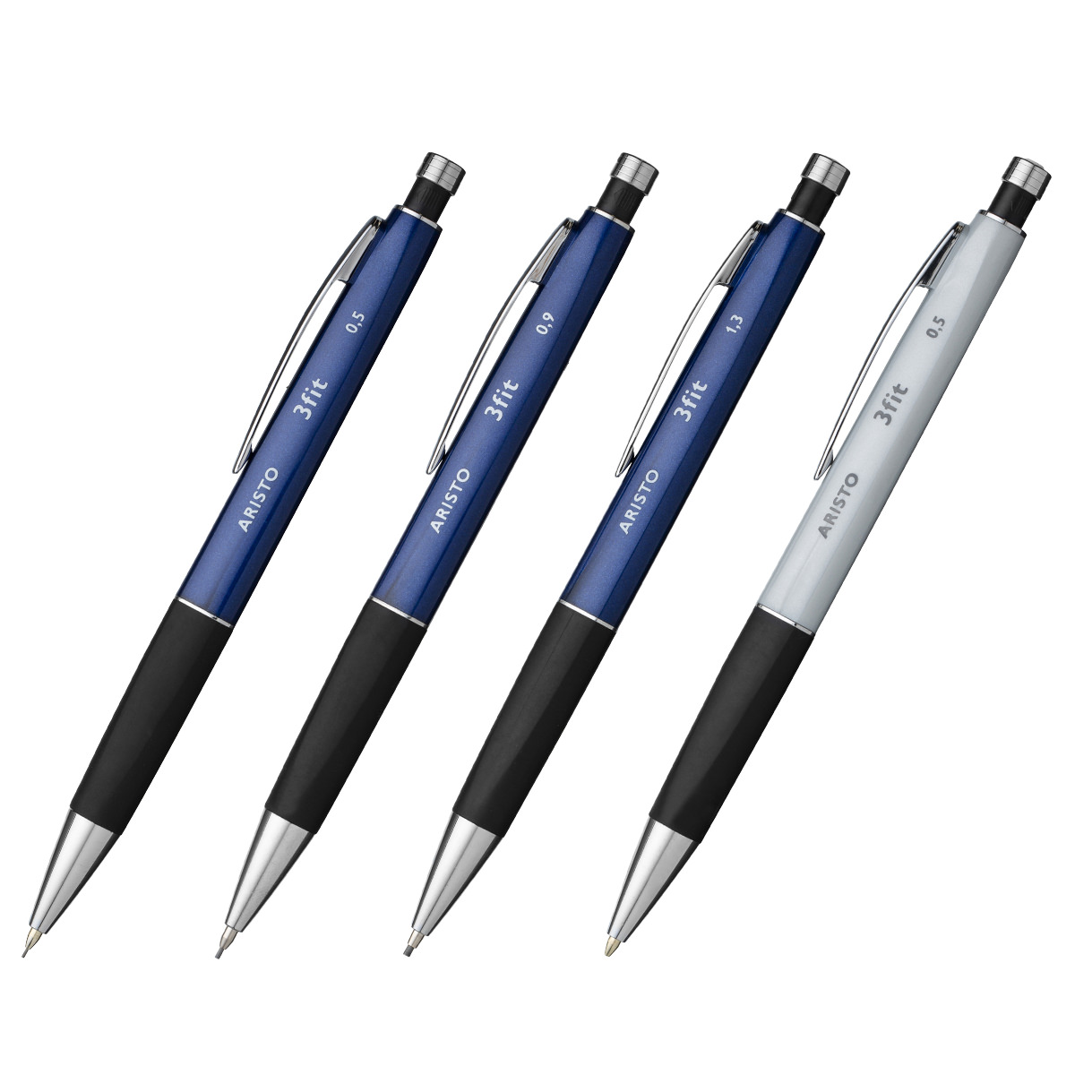 Aristo Feinminenstift 3fit mit Dreikant-Griff gummiert 
