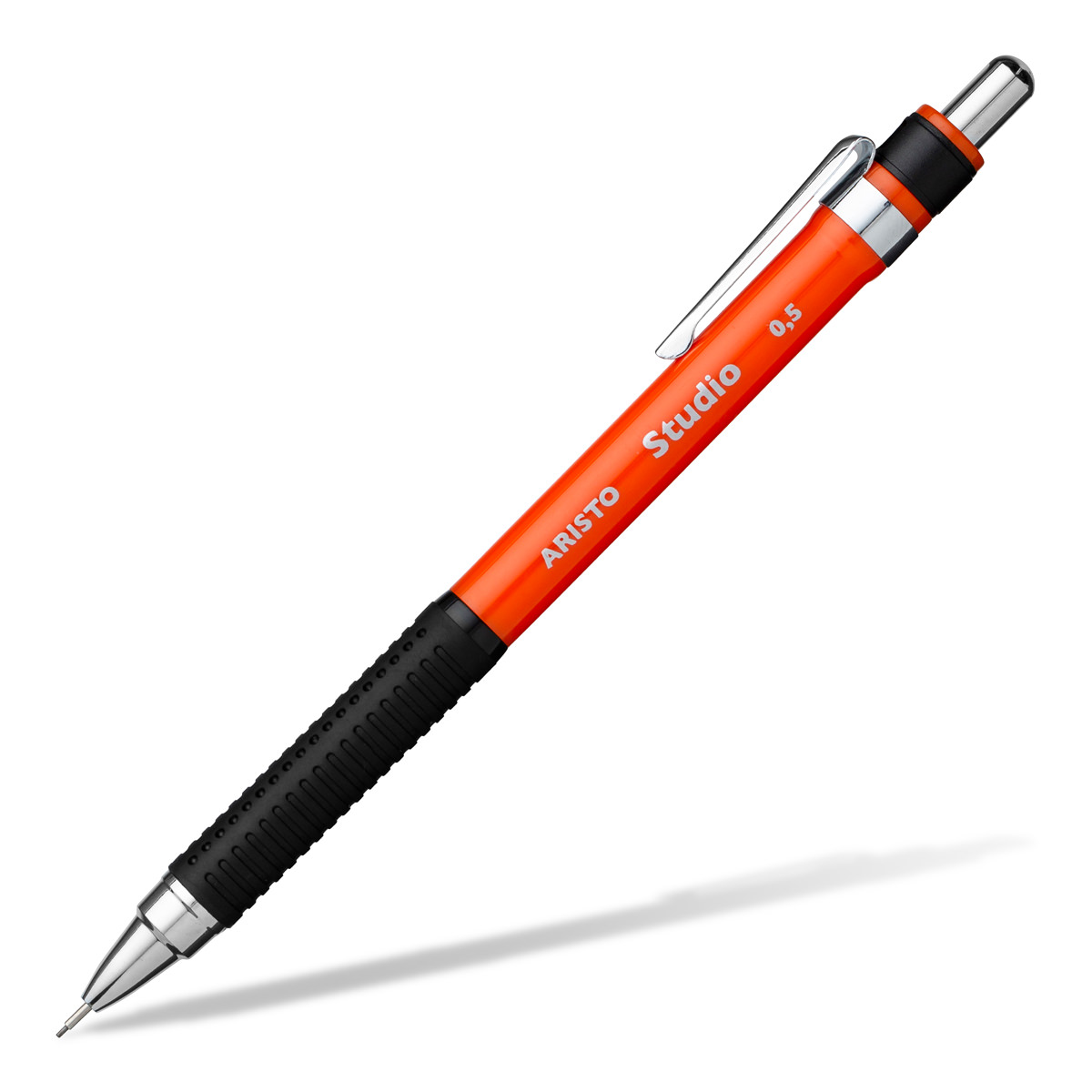 Aristo Feinminenstift Studio orange 0,5 mm mit Gummigriffzone 