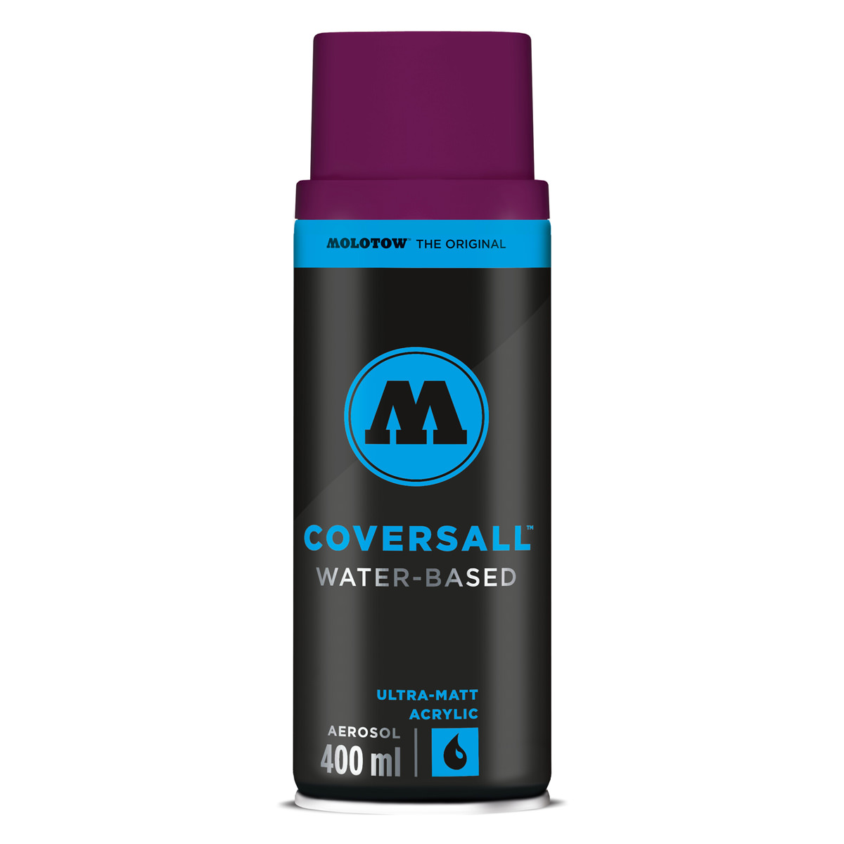 Molotow Sprühdose COVERSALL WATER-BASED 400 ml, MACrew purple 