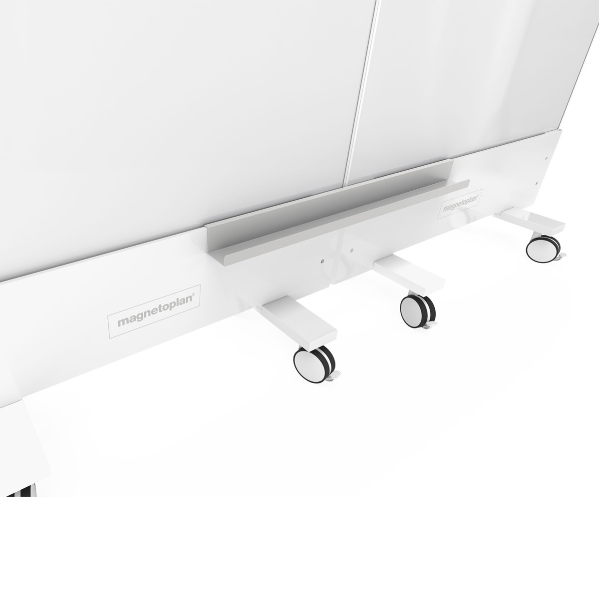 Magnetoplan 114607035 Ablageleiste für Infinity Wall, lichtgrau