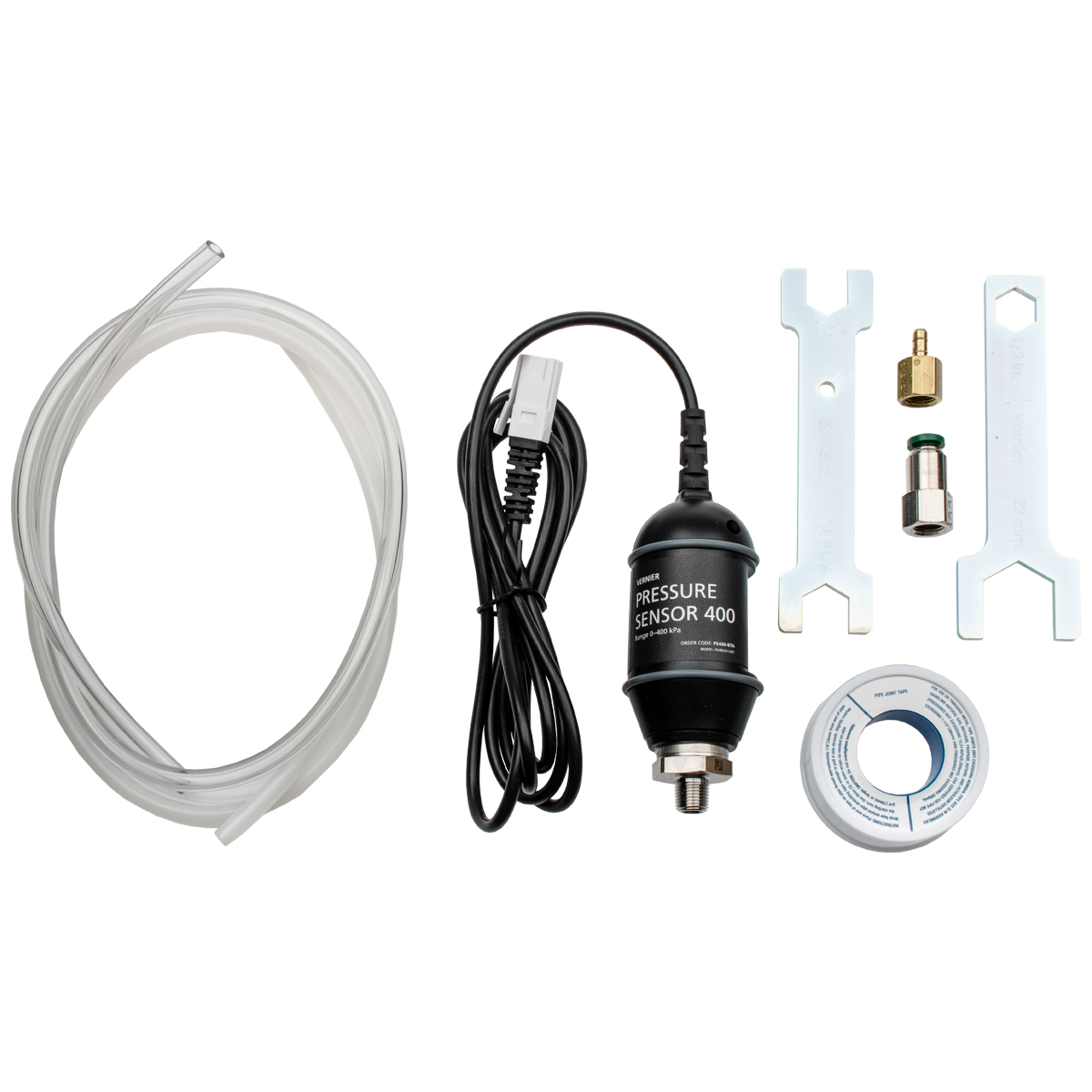 Drucksensor 0-400 kPa von Vernier inkl. Zubehörkit  Drucksensor 0-400 kPa von Vernier inkl. Zubehörkit