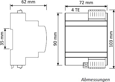 MONACOR EPS30/100V-MI ELA-Verstärker mit 1x 30 Watt/100 V