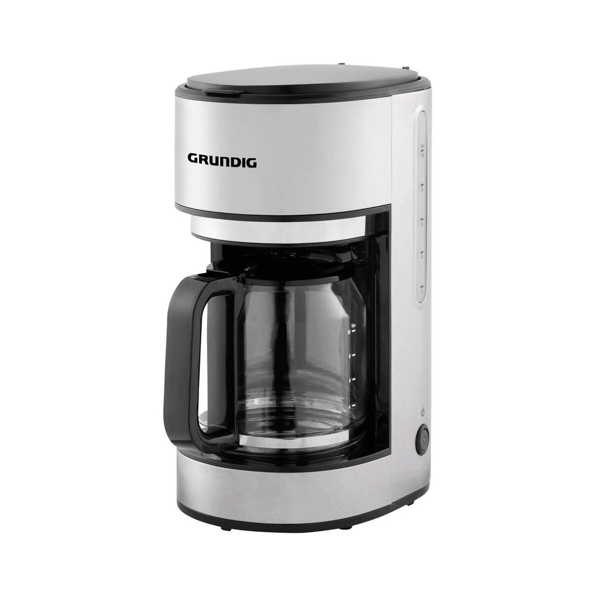 Grundig KM 5620 T Kaffeemaschine mit Thermoskanne (Harmony), Edelstahl, 1000W