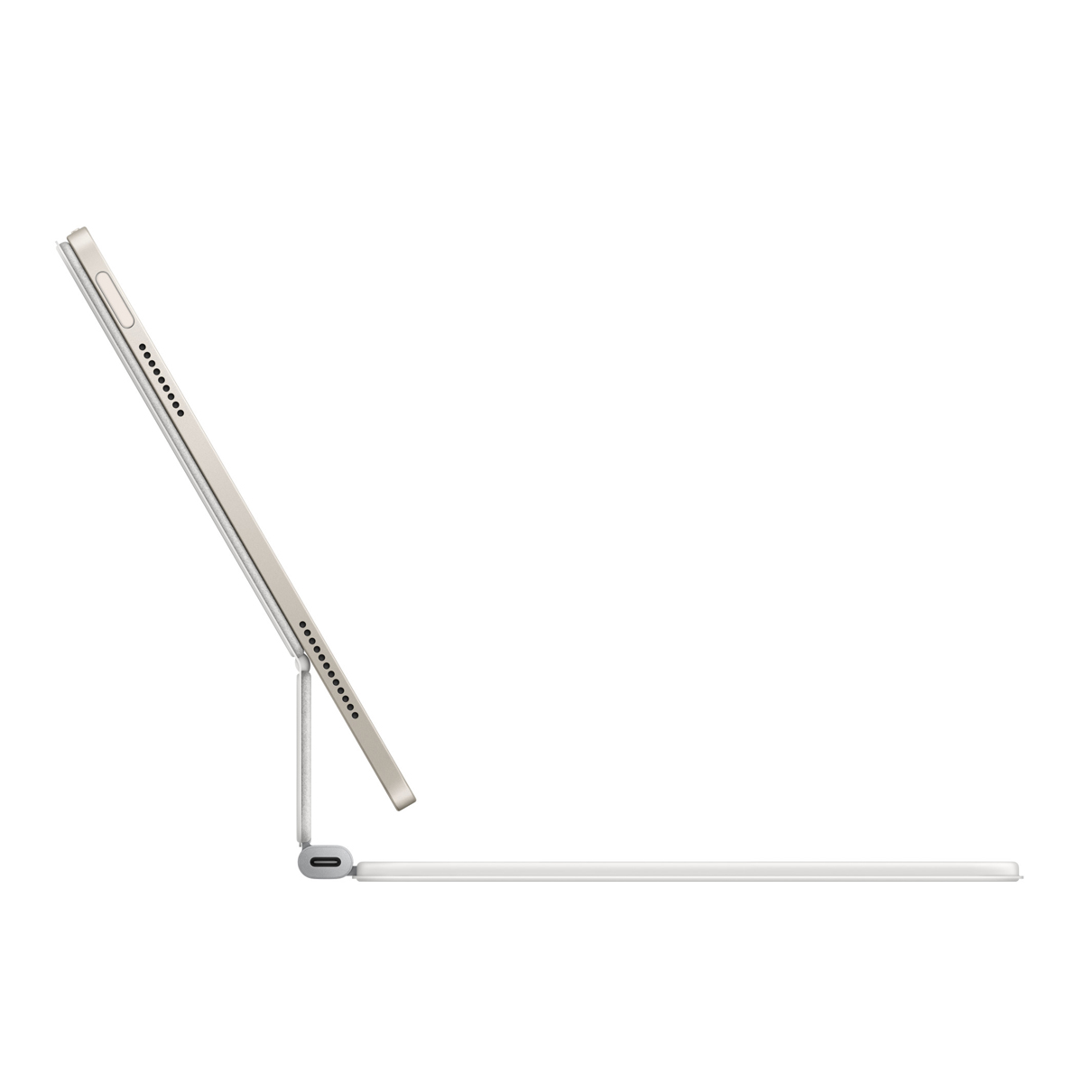 Apple Magic Keyboard für iPad Air M3 11'' (27,9cm) QWERTZ-Tastatur mit Trackpad, weiß