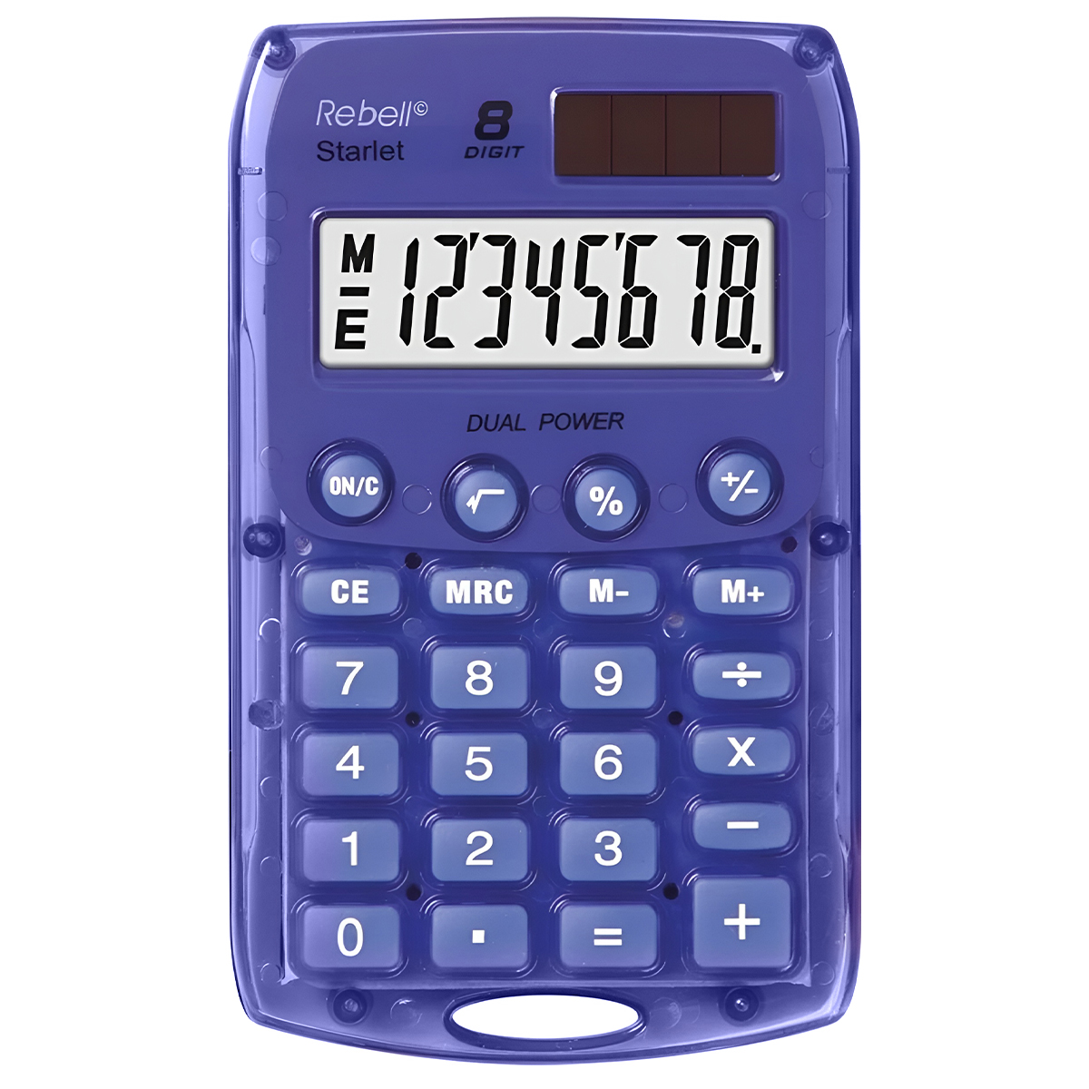 Rebell Starlet Taschenrechner in violett 