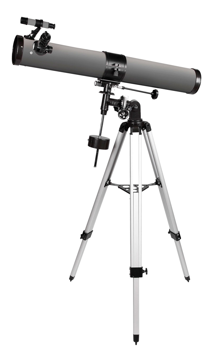 Levenhuk Blitz 76 PLUS Telescope 152x, Reflektor mit 900mm Brennweite, f/9, äquatorial, Öffnung 76mm