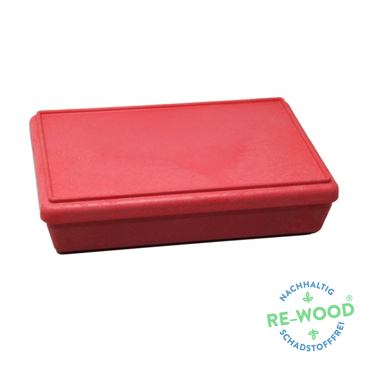 Wissner RE-Wood® Box klein inkl. Deckel rot 