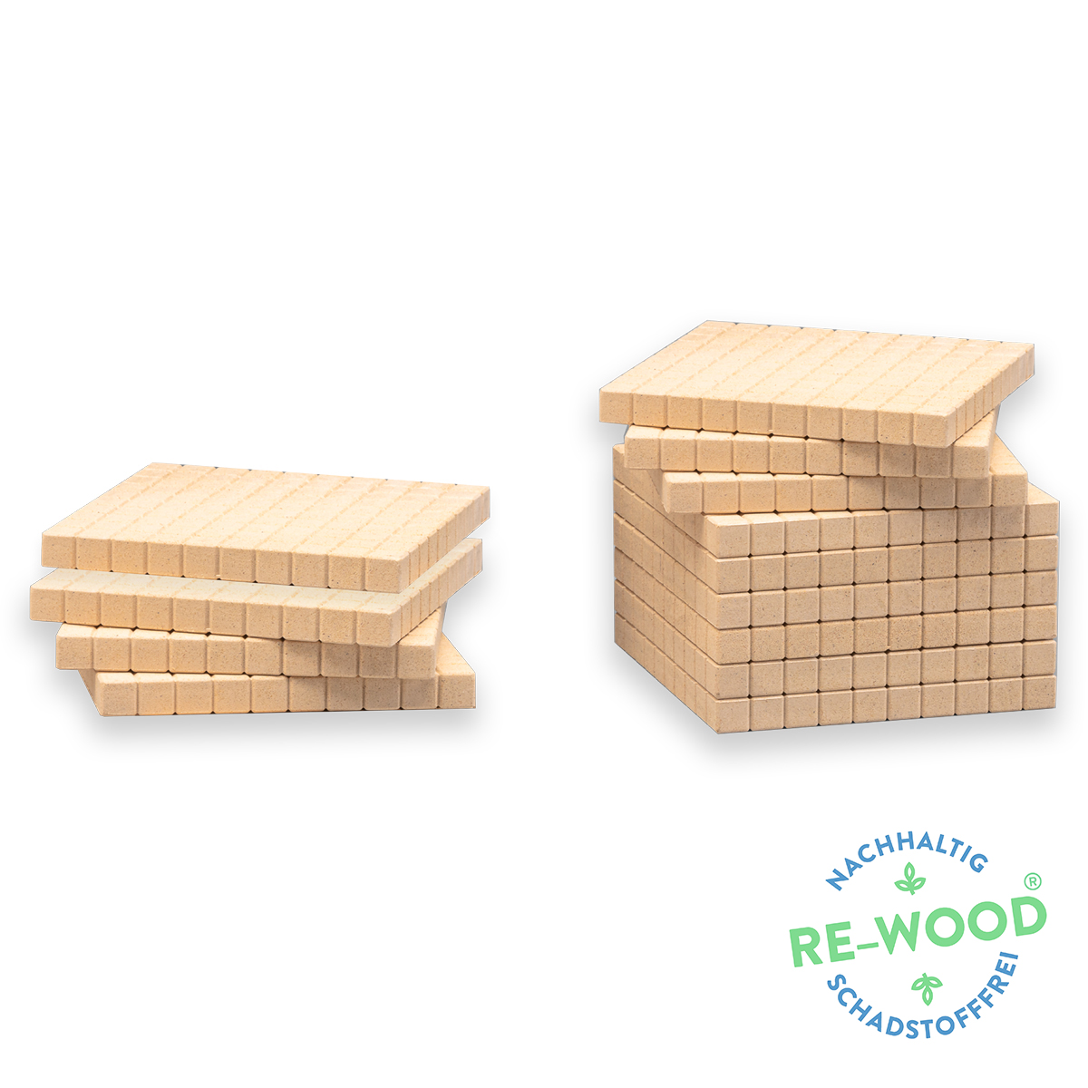 Wissner Dienes Hunderterplatten naturfarben 10 Stück 