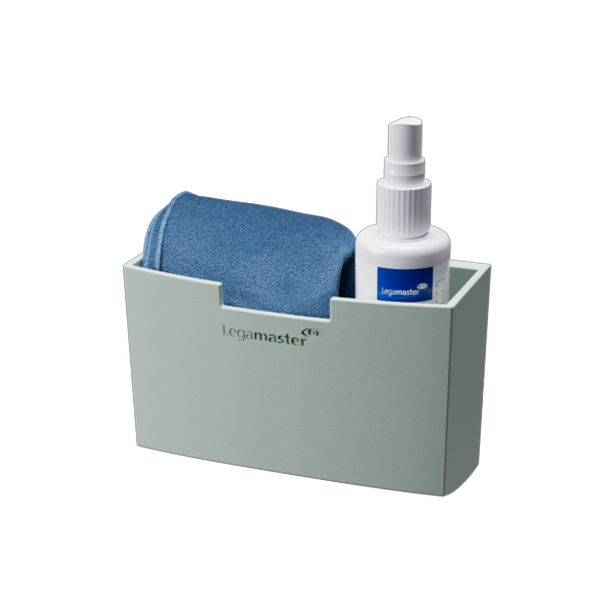 Legamaster 7-122734 Glasboard-Zubehörhalter, sage green 