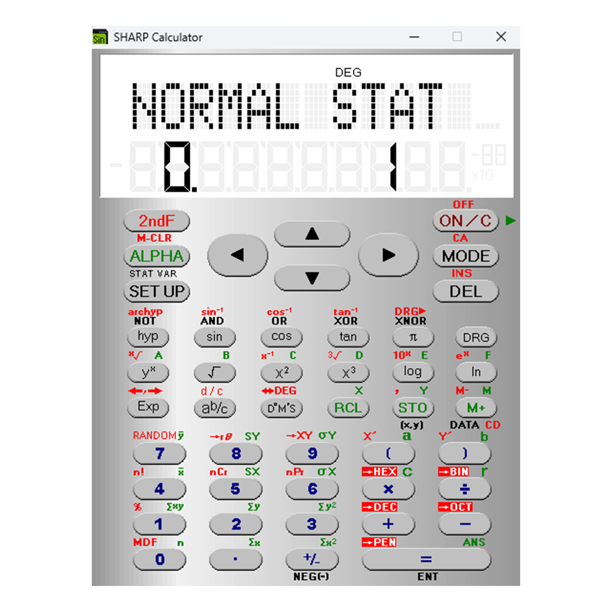 Sharp Emulator Software für die Modelle der EL-531 Serie 
