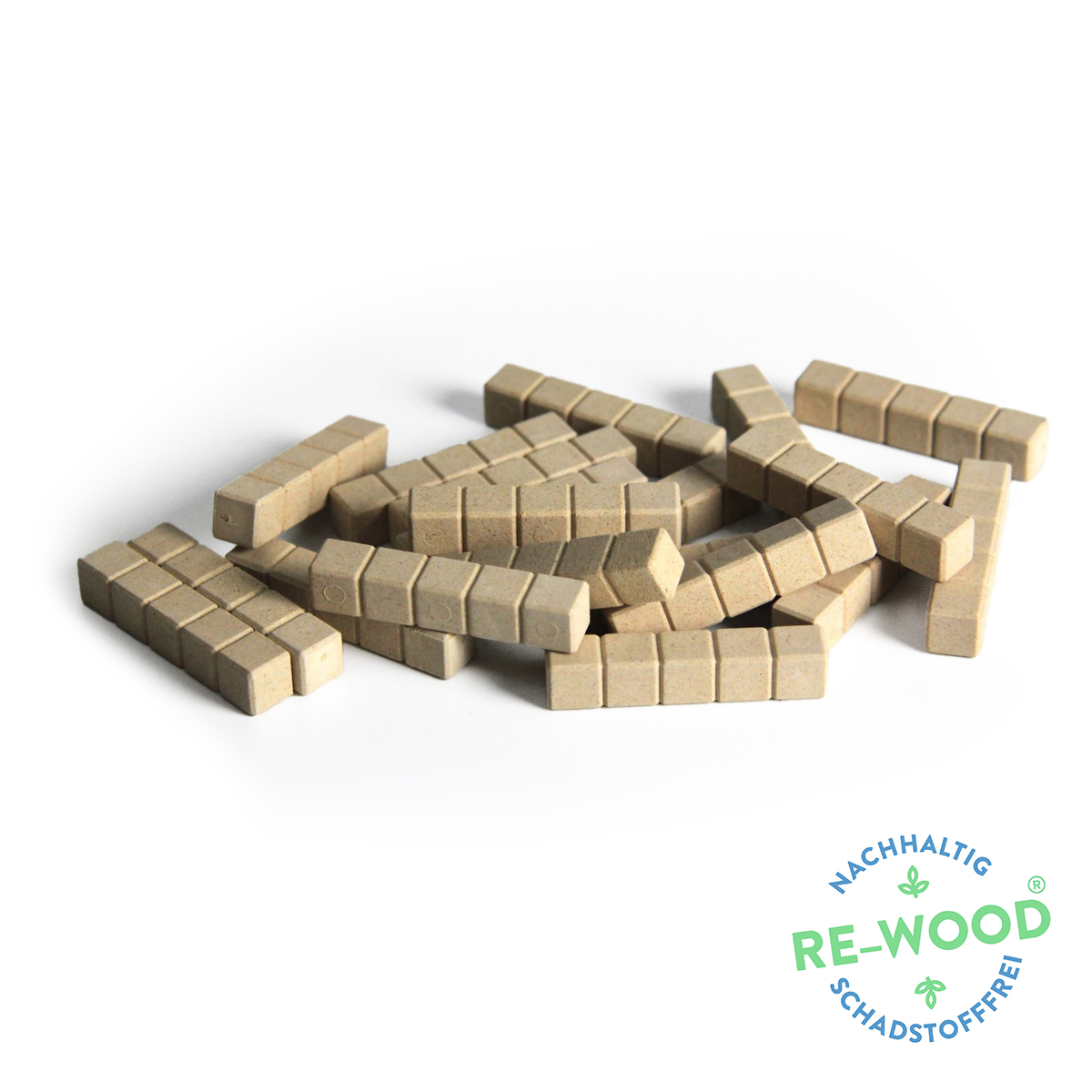 Wissner Dienes Fünferstäbe naturfarben 20 Stück 