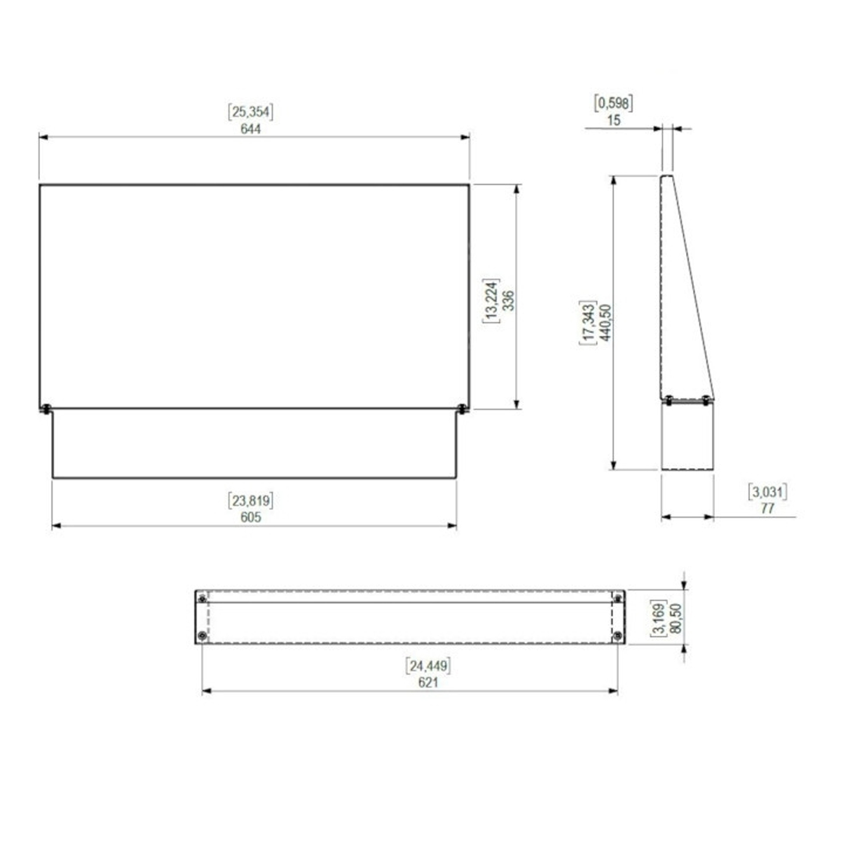 SMS Func Mobile Shelf, schwarz 