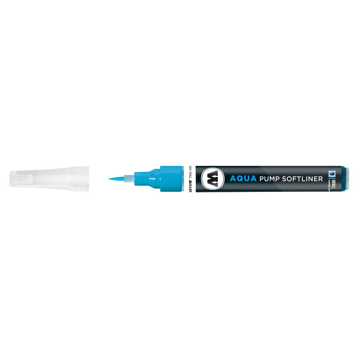 Molotow AQUA Pump Softliner 1 mm, Nr. 012, cyan 