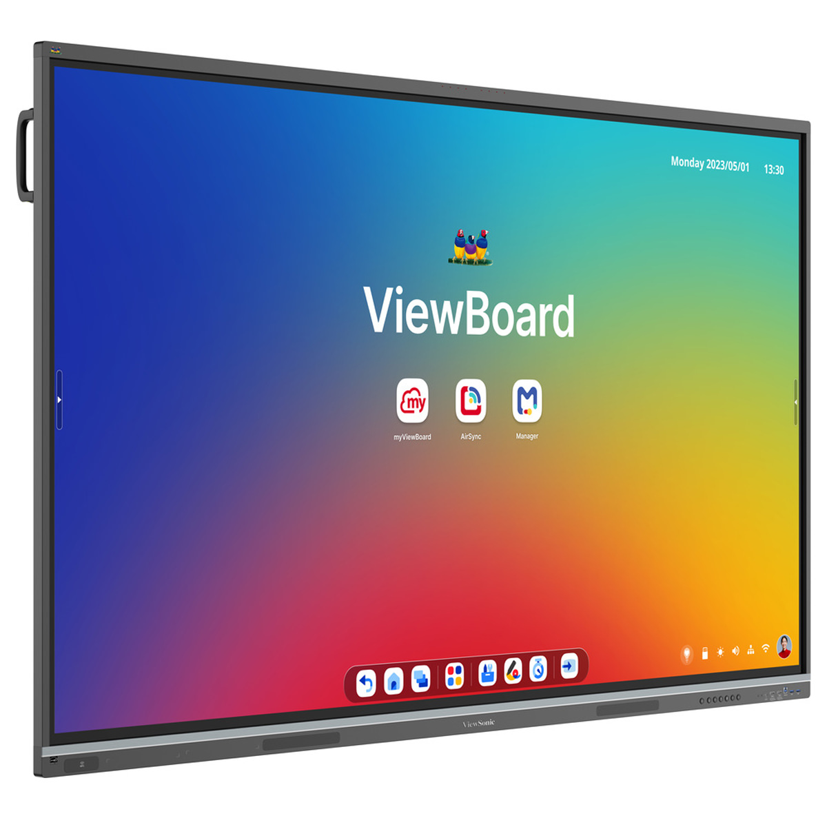 ViewSonic IFP7551-3C 75" Display, Android 14 EDLA, UHD, Multi Touch 