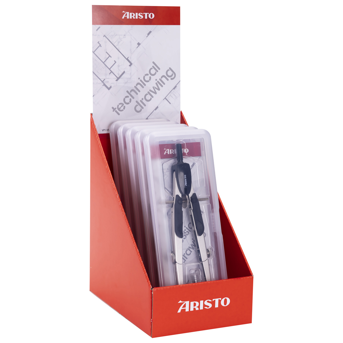Aristo Studio Zirkel 6er Display 3 x AR55620 3 x AR55700 