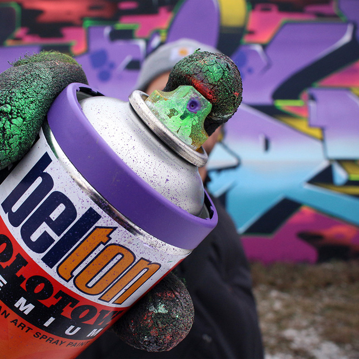 Molotow Sprühdose belton Premium Lackspray Nr. 033 signalrot, 400ml