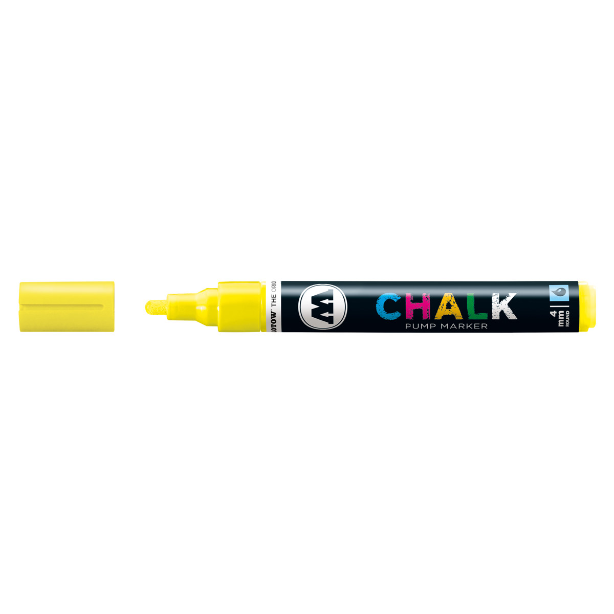Molotow Kreidemarker CHALK 4 mm, Nr. 006, neongelb 