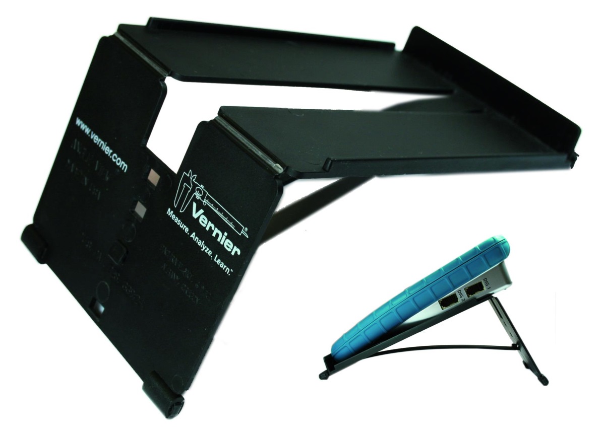 Vernier Ständer (LQ-STN) und Halterung für Vernier LabQuest, einklabbar 