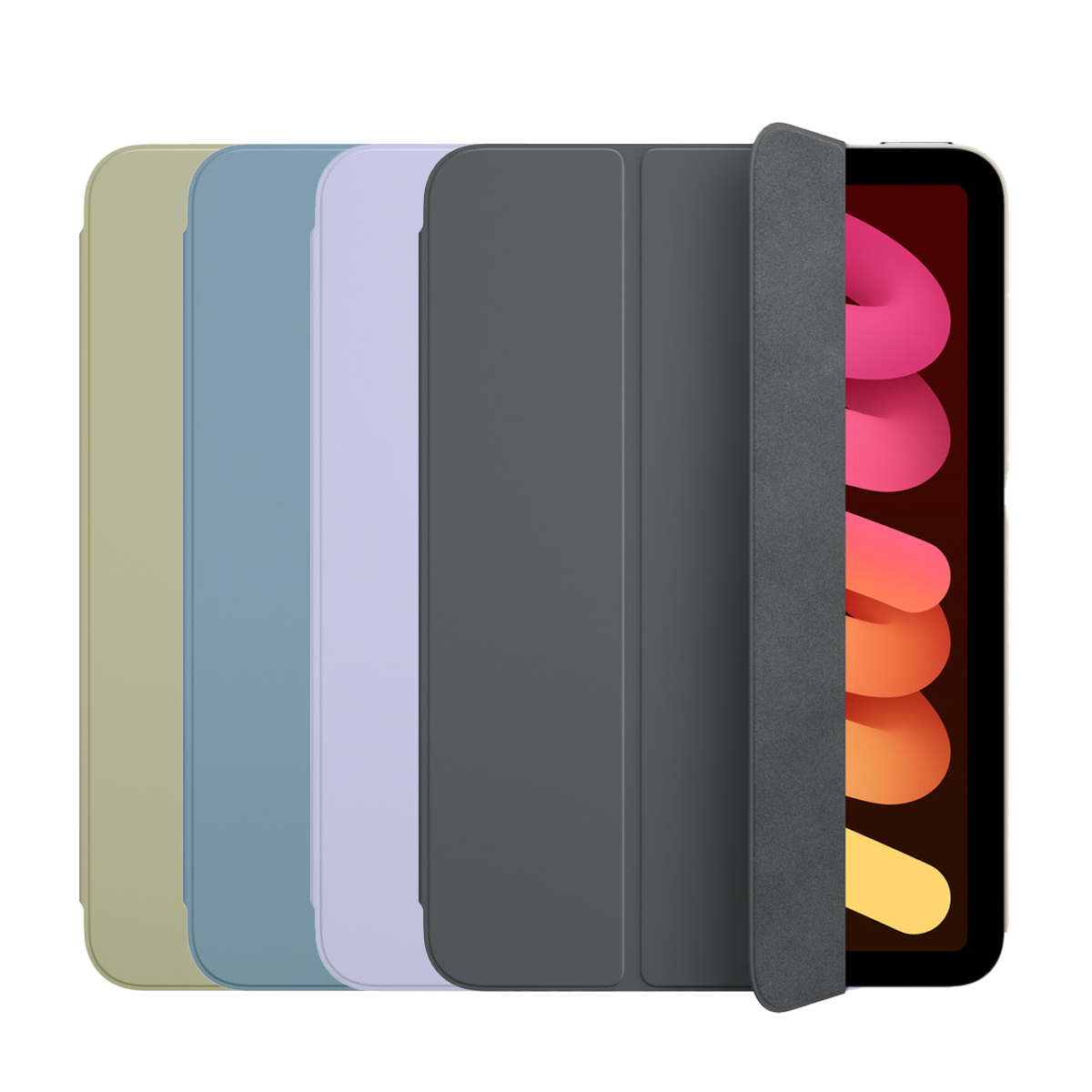 Apple Smart Folio Flip Hülle, Schutzhülle für iPad Mini 8.3'' (21,1cm) A17 Pro 7. Generation (2024) & 6. Generation (2021)